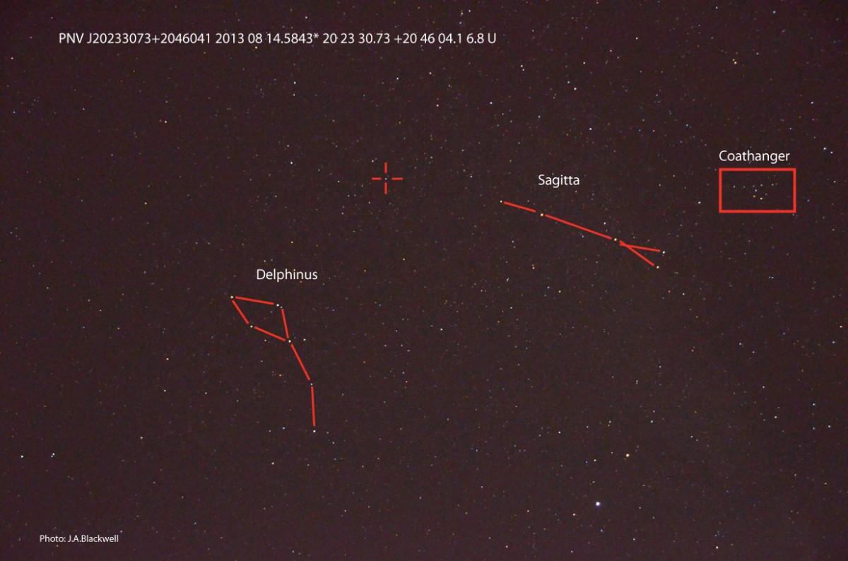 Possible nova in Del