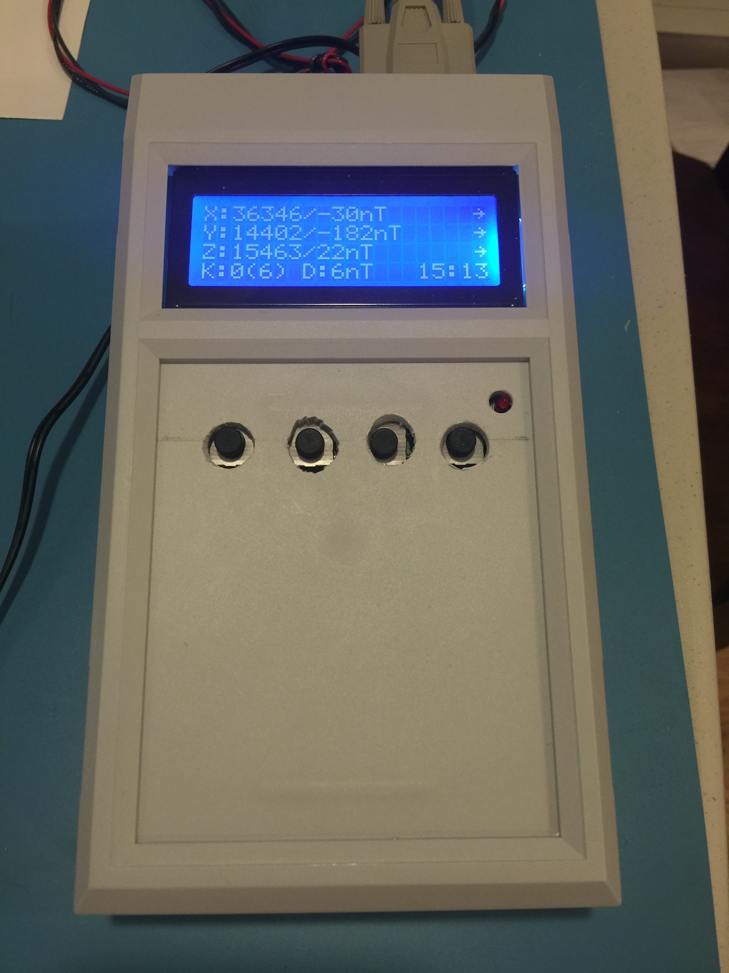 First time operations with all three sensors