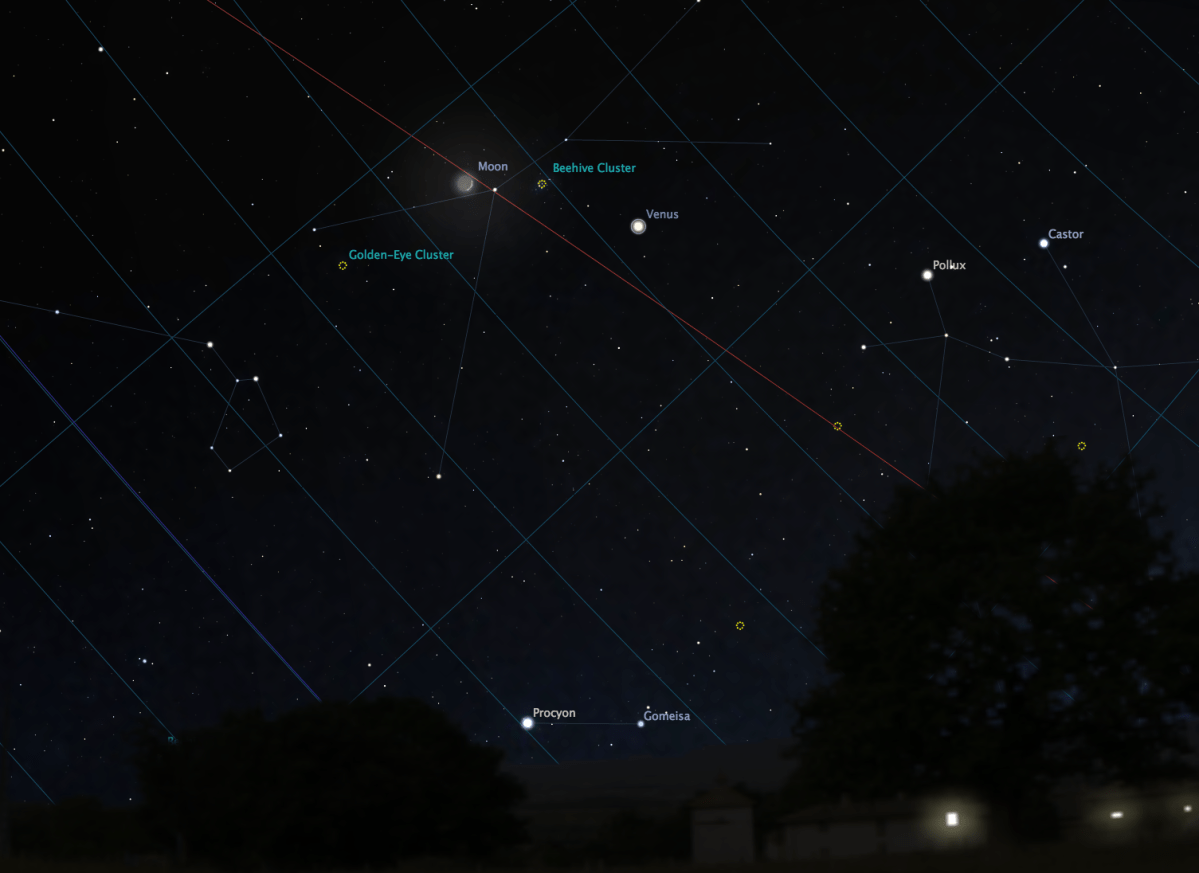 Venus and the Moon June 16th 2018