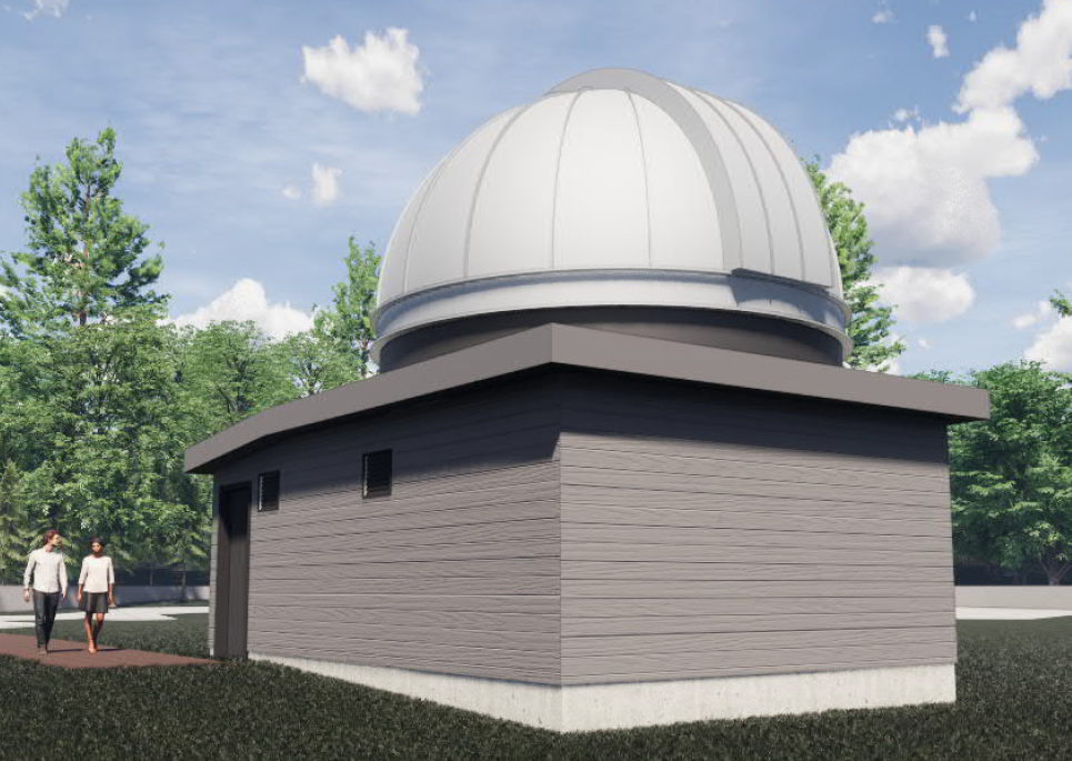 Artists Impression of the 0.7m Dome