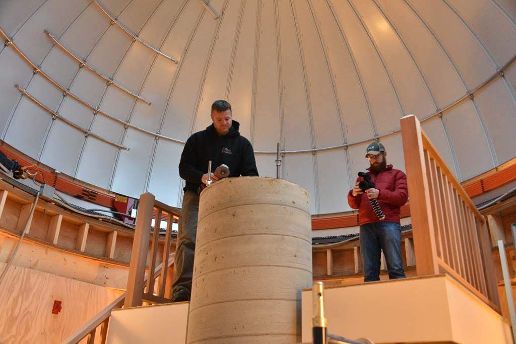 Initial pier inspection