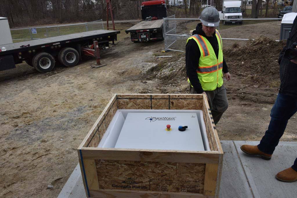 The telescope's control system
