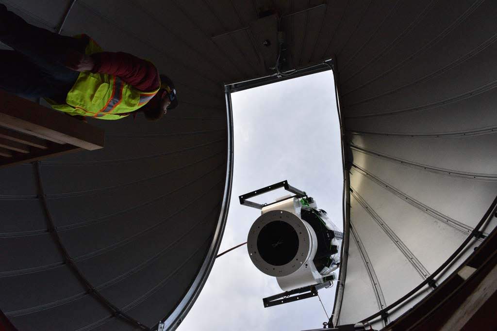 Slipping into the dome