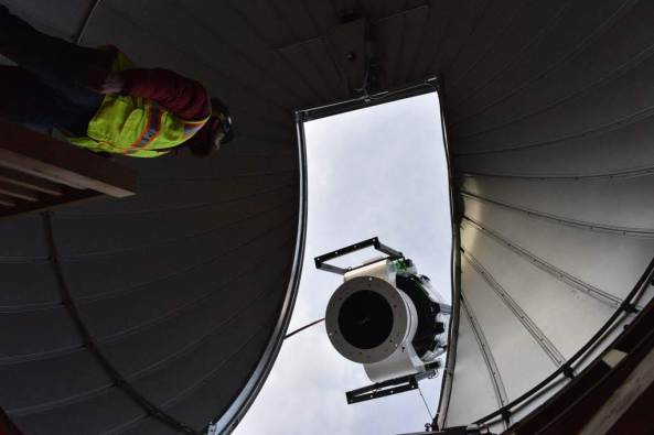 Slipping into the dome